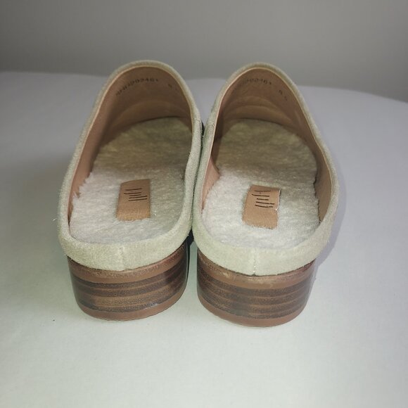 J. Jill Poppy Sherpa lined Suede Mules. - Picture 5 of 7